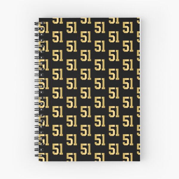 Item preview, Golden Number 51 - Sports Numbers  designed and sold by NECHSTORE.