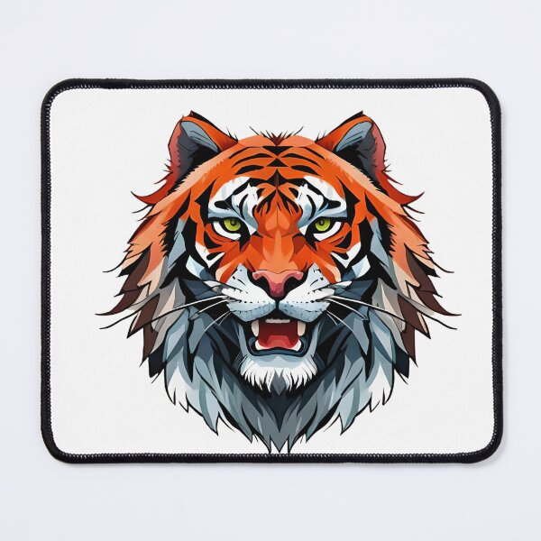 Item preview, Tiger in Watercolor Style 3 designed and sold by ai2art.