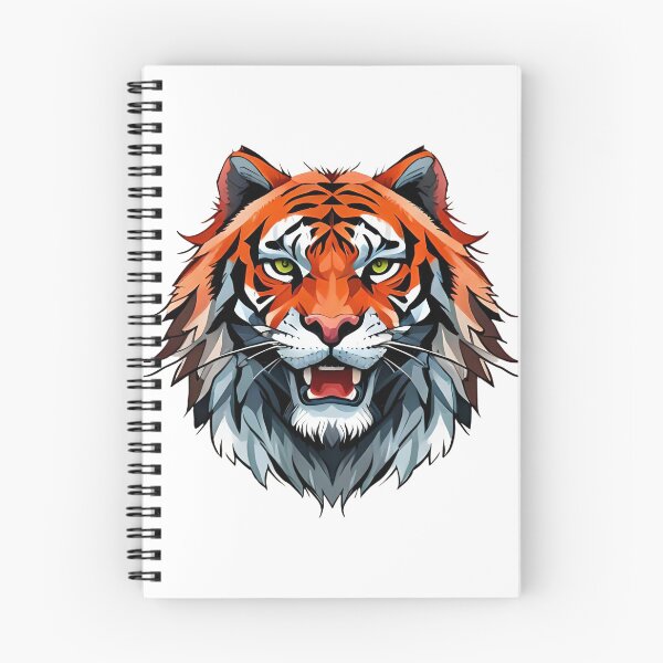 Item preview, Tiger in Watercolor Style 3 designed and sold by ai2art.