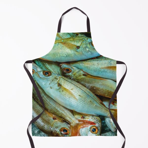 Artikelvorschau, Dorade auf der Fischplatte des Fischhändlers entworfen und verkauft von Dalyndigital Photography.