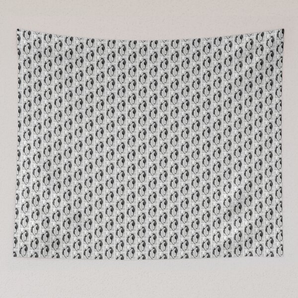 Item preview, Seahorses black and white designed and sold by Acetry99.