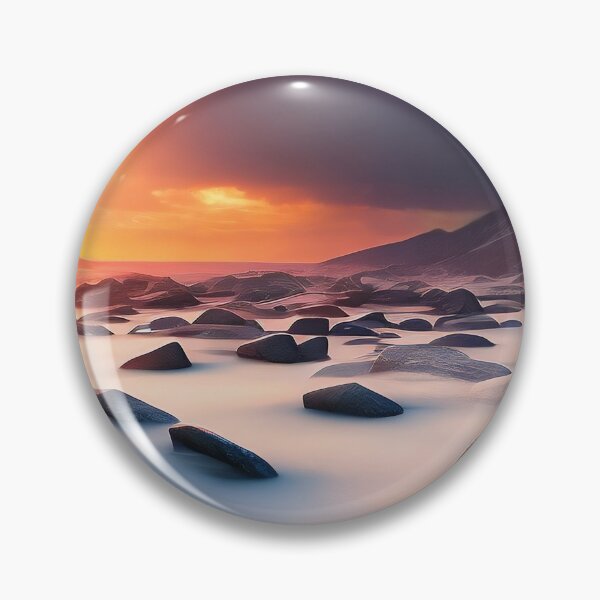 Item preview, clouds fall on lake designed and sold by basitcv.