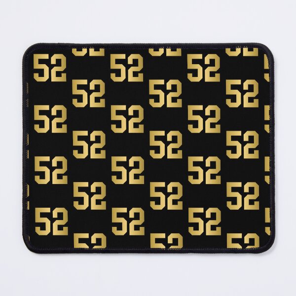 Item preview, Golden Number 52 - Sports Numbers designed and sold by NECHSTORE.