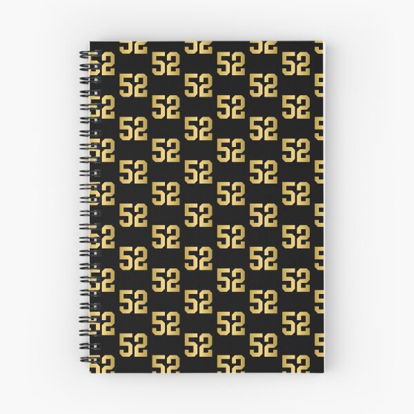 Item preview, Golden Number 52 - Sports Numbers  designed and sold by NECHSTORE.