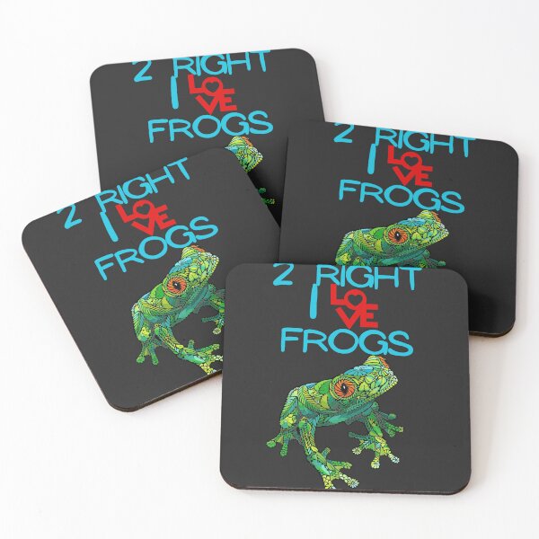 Item preview, 2 RIGHT I LOVE FROGS designed and sold by Kezmich Works.