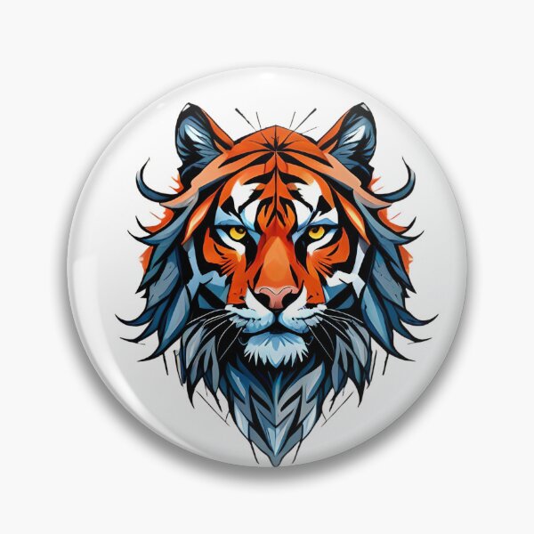 Item preview, Tiger in Watercolor Style 4 designed and sold by ai2art.