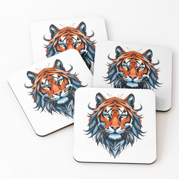 Item preview, Tiger in Watercolor Style 4 designed and sold by ai2art.