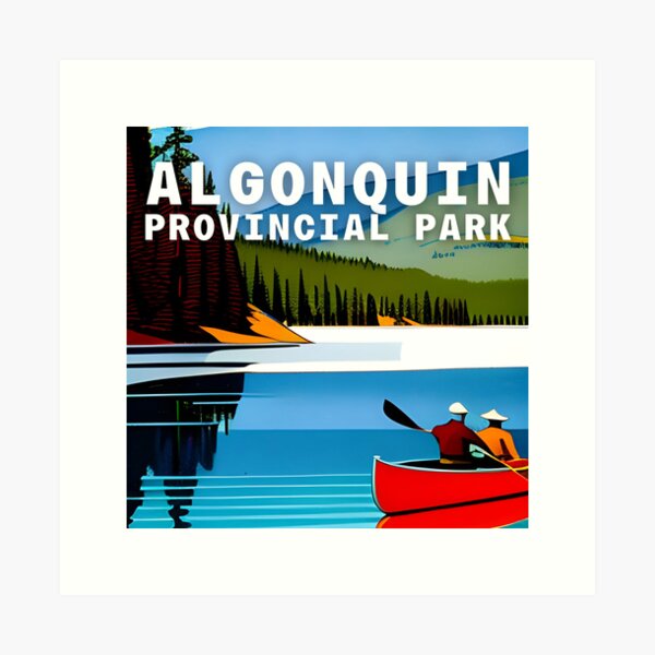 Item preview, Algonquin Provincial Park Illustration  designed and sold by kbracey-meraki.