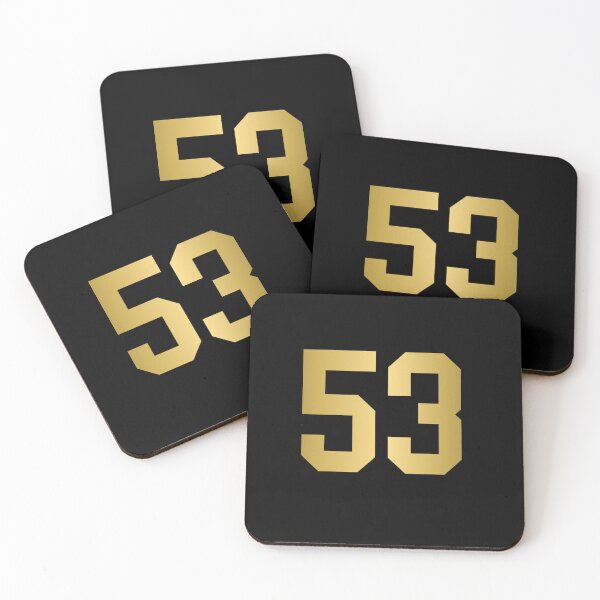 Item preview, Golden Number 53 - Sports Numbers  designed and sold by NECHSTORE.