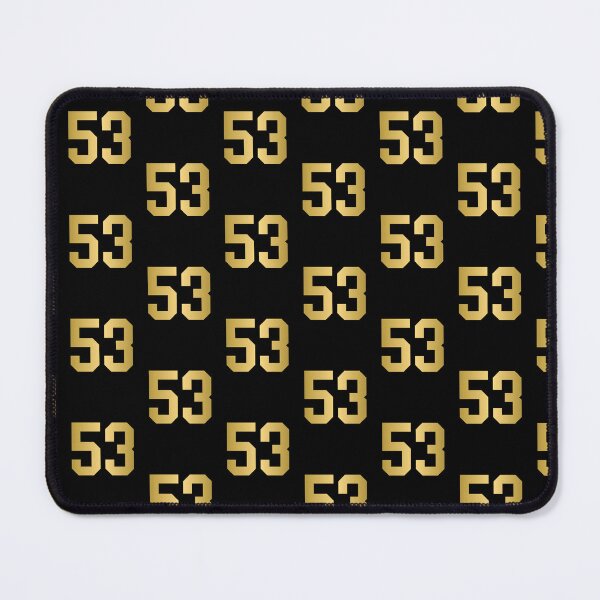 Item preview, Golden Number 53 - Sports Numbers  designed and sold by NECHSTORE.