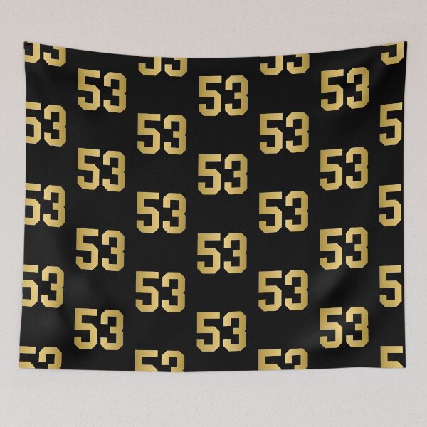 Item preview, Golden Number 53 - Sports Numbers  designed and sold by NECHSTORE.