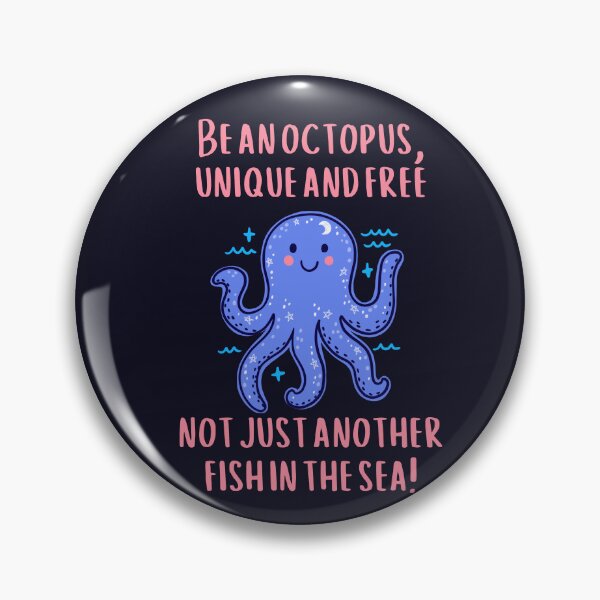 Item preview, Be An Octopus - Unique and Free designed and sold by TrippyHistory.