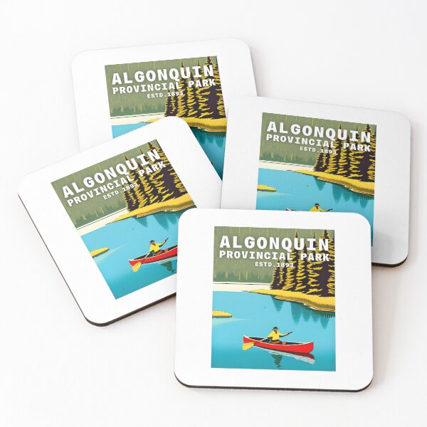 Item preview, Algonquin Provincial Park Travel Poster  designed and sold by kbracey-meraki.