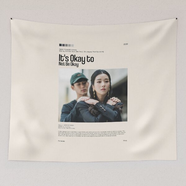 Item preview, It's Okay to Not Be Okay, Kdrama (2020) designed and sold by PinkandP.