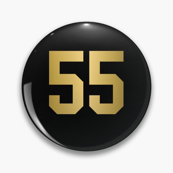 Item preview, Golden Number 55 - Sports Numbers  designed and sold by NECHSTORE.