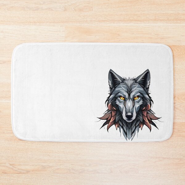 Item preview, Wolf Art With Watercolor 3 designed and sold by ai2art.