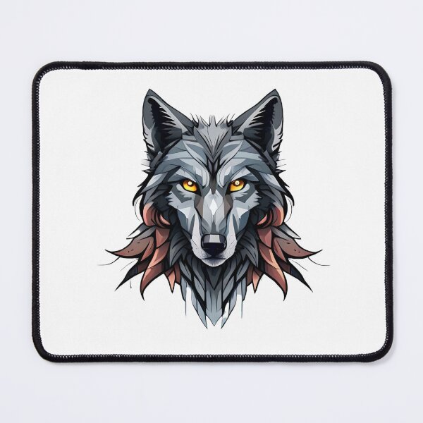 Item preview, Wolf Art With Watercolor 3 designed and sold by ai2art.