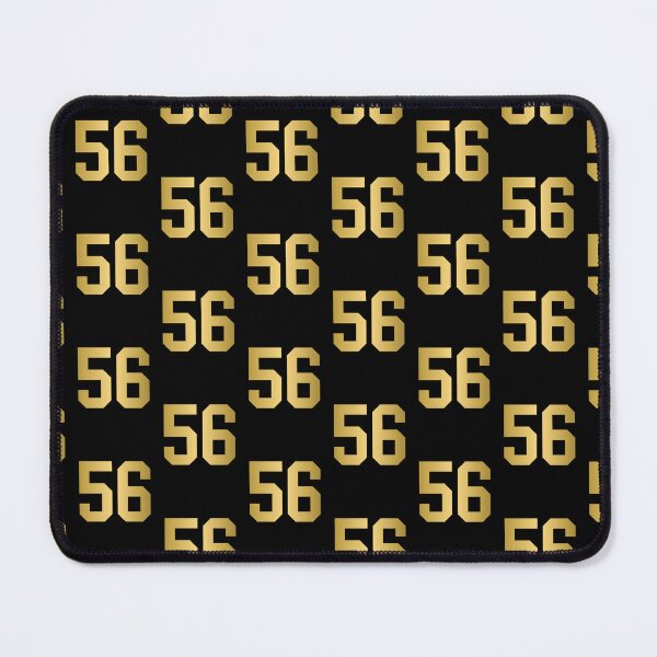 Item preview, Golden Number 56 - Sports Numbers  designed and sold by NECHSTORE.