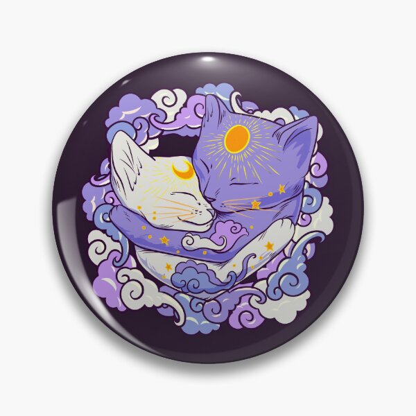 Item preview, sun moon cats designed and sold by Ric Gilar.