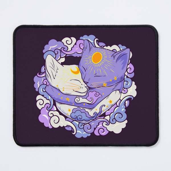 Item preview, sun moon cats designed and sold by Ric Gilar.