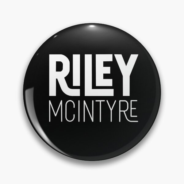 Item preview, Riley McIntyre musician logo WHITE designed and sold by Captain1358.