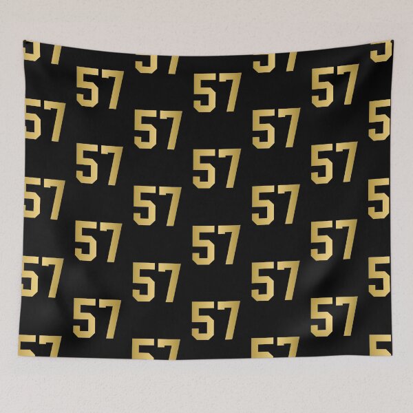 Item preview, Golden Number 57 - Sports Numbers  designed and sold by NECHSTORE.