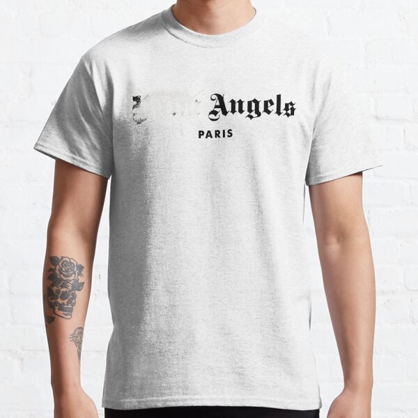 Palm Angels spray-effect logo-print T-shirt - ShopStyle