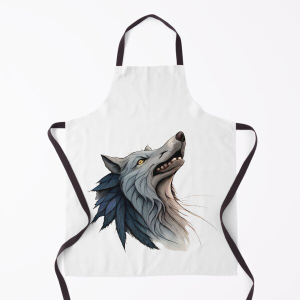 Item preview, Wolf Art With Watercolor 4 designed and sold by ai2art.