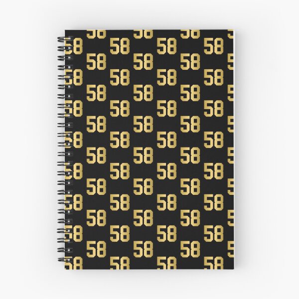 Item preview, Golden Number 58 - Sports Numbers  designed and sold by NECHSTORE.