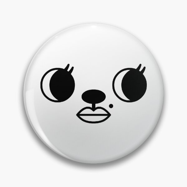 Item preview, Funny face 5 (white) designed and sold by SugarLars.