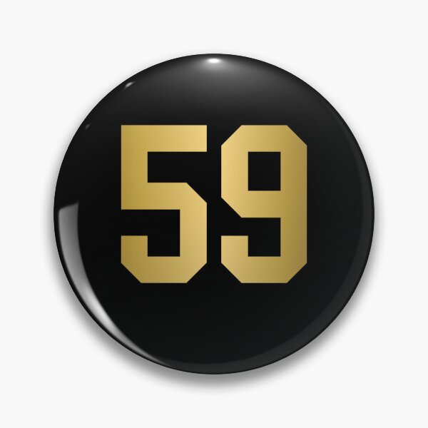 Item preview, Golden Number 59 - Sports Numbers  designed and sold by NECHSTORE.