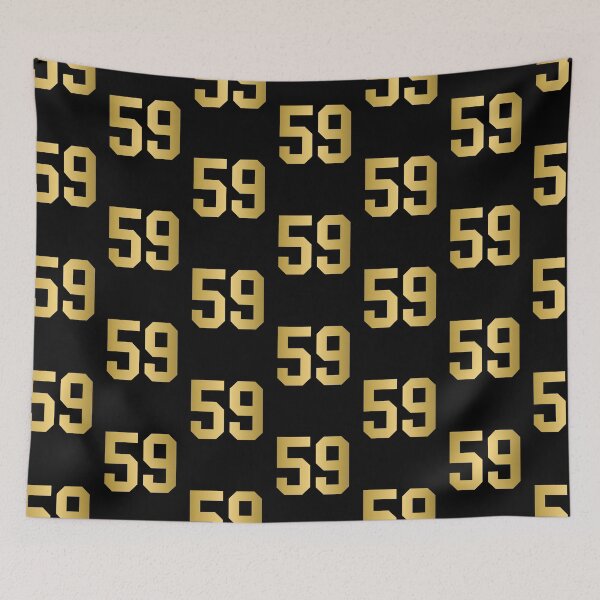 Item preview, Golden Number 59 - Sports Numbers  designed and sold by NECHSTORE.
