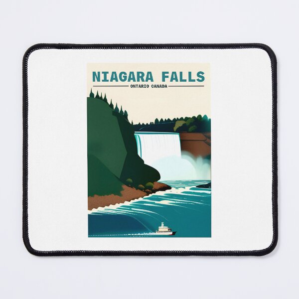 Item preview, Niagara Falls Vintage Travel Poster designed and sold by kbracey-meraki.