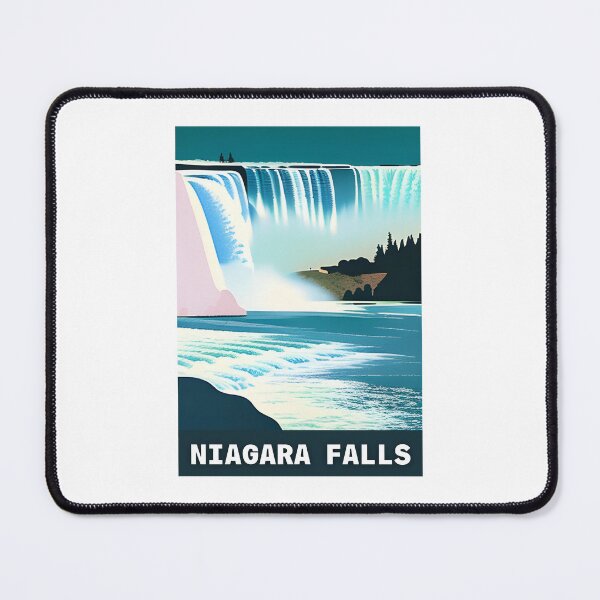 Item preview, Niagara Falls Vintage Travel Poster designed and sold by kbracey-meraki.