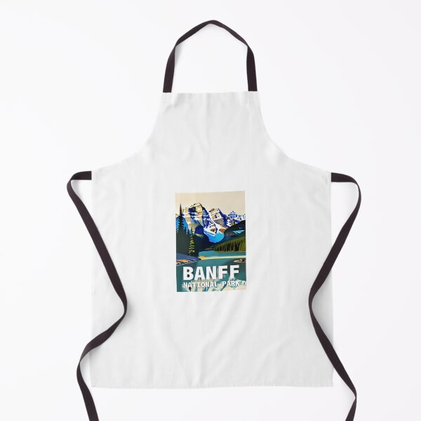 Item preview, Banff National Park Illustrated Poster designed and sold by kbracey-meraki.