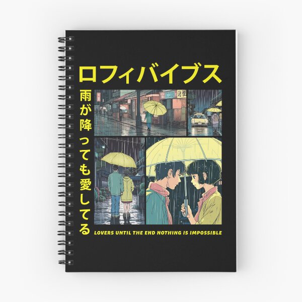 Item preview, Lofi Lovers Anime Japanese Manga Comic Strip designed and sold by SamuraiSwords.