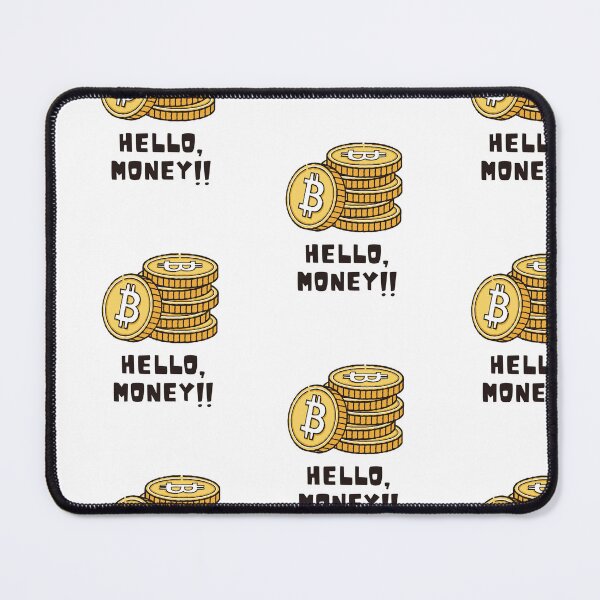 Item preview, Hello Money! Funny Bitcoin designed and sold by mkzmerch.