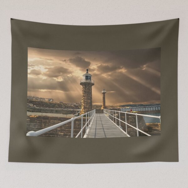 Item preview, Whitby Harbour Lighthouse  designed and sold by Alisonchambers2.