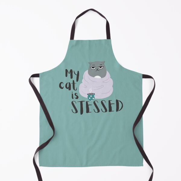 Item preview, My cat is stressed - Funny cat designed and sold by PellSilversmith.