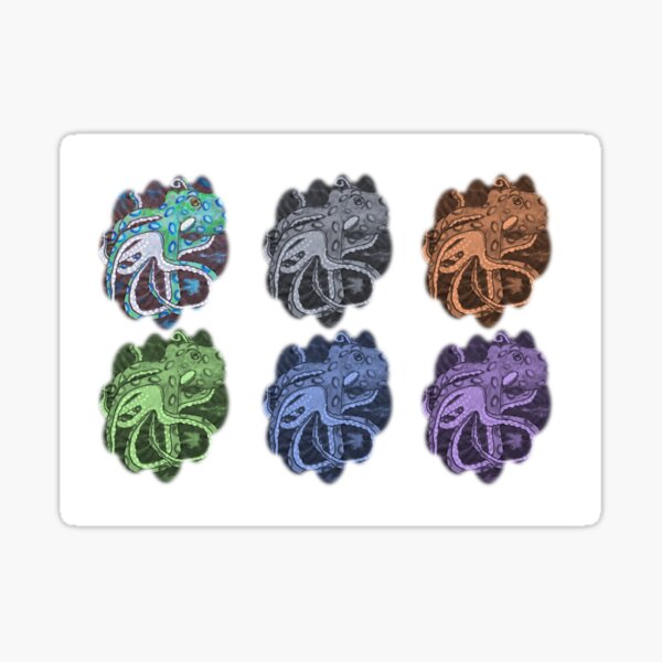 Item preview, Octopuses multi colours designed and sold by Acetry99.