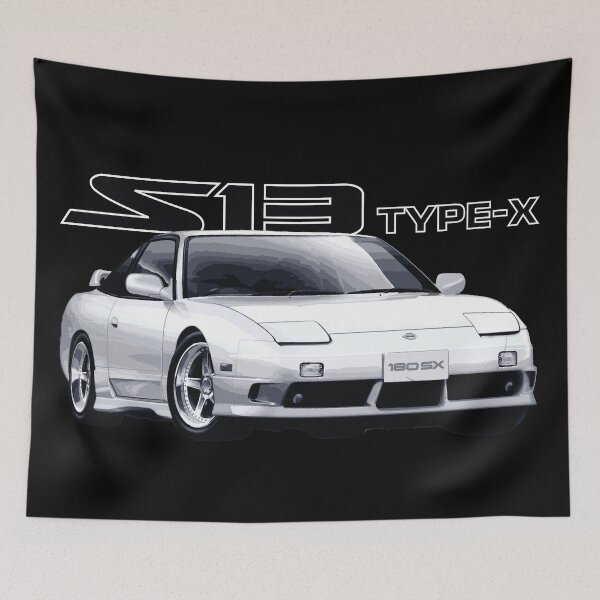 Item preview, 180SX S13 240 326 white type x DRIFTING designed and sold by cowtownCOWBOY.