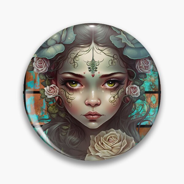 Item preview, Copper Patina Boho Gothic Girl 1 designed and sold by Jenson Major.