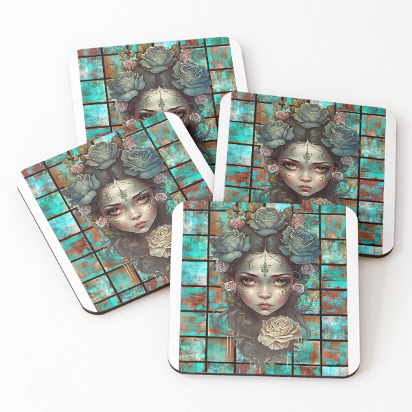 Item preview, Copper Patina Boho Gothic Girl 1 designed and sold by Jenson Major.
