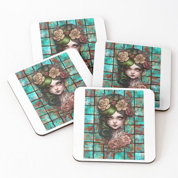 Item preview, Copper Patina Boho Gothic Girl 3 designed and sold by Jenson Major.