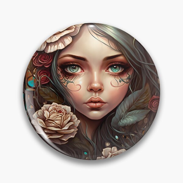 Item preview, Copper Patina Boho Gothic Girl 4 designed and sold by Jenson Major.