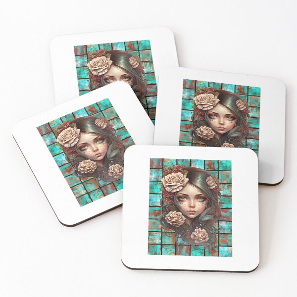 Item preview, Copper Patina Boho Gothic Girl 4 designed and sold by Jenson Major.