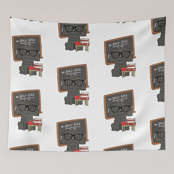 Item preview, Funny Black dog is teaching designed and sold by Pet Station.