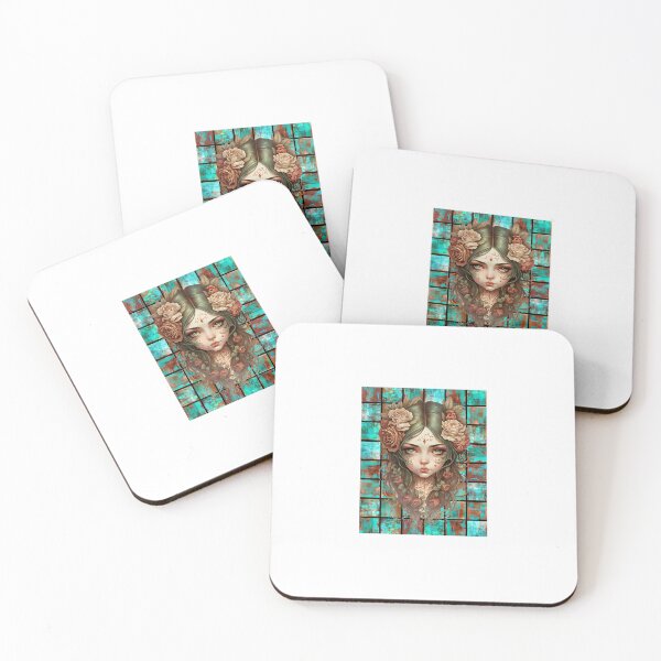 Item preview, Copper Patina Boho Gothic Girl 6 designed and sold by Jenson Major.