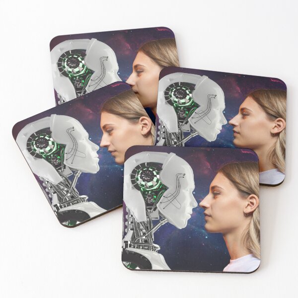 Item preview, ROBO FACEOFF designed and sold by Kezzie Prints.