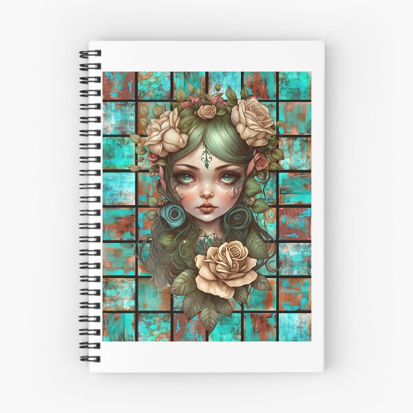 Item preview, Copper Patina Boho Gothic Girl 7 designed and sold by Jenson Major.